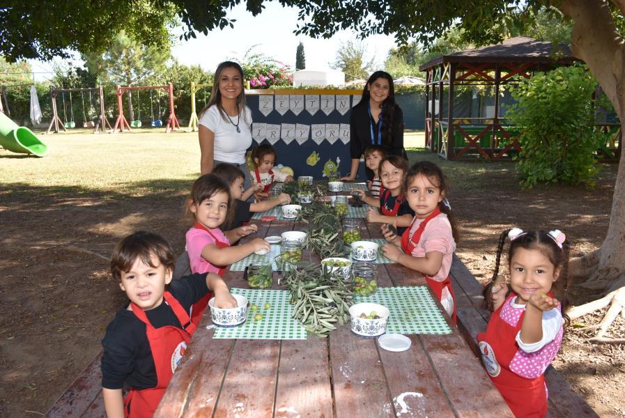 Okul Öncesi Öğrencileri, Zeytin Kurmayı Öğrendi